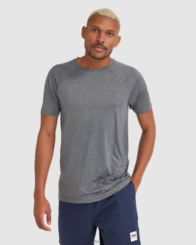 fila pánské tričko Caleb qdry vypálit 0668L2407 vyhořet FILA