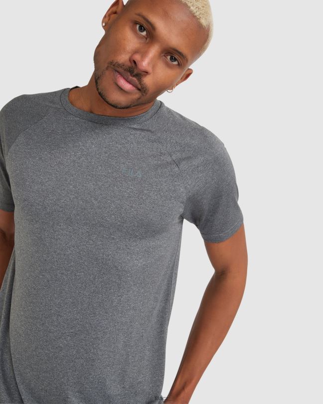 fila pánské tričko Caleb qdry vypálit 0668L2407 vyhořet FILA