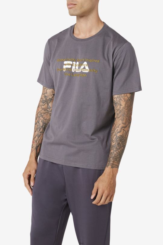 fila pepacton tee bouřka 0668L313 bouřka FILA