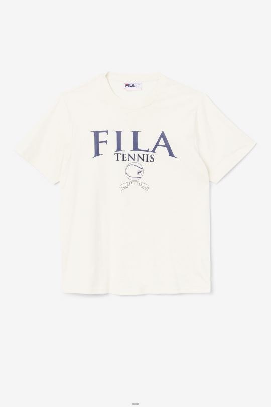 gardénie/navy saran tee fila 0668L342 gardénie/námořnictvo FILA