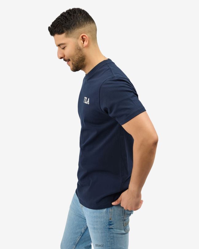 juan tee fila new navy 0668L2576 nové námořnictvo FILA