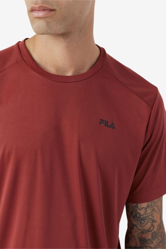 kaab crew fila červenohnědá/černá 0668L362 červenohnědá/černá FILA