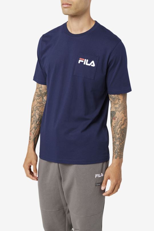 kapesní triko peacoat fila curtis 0668L399 peacoat FILA