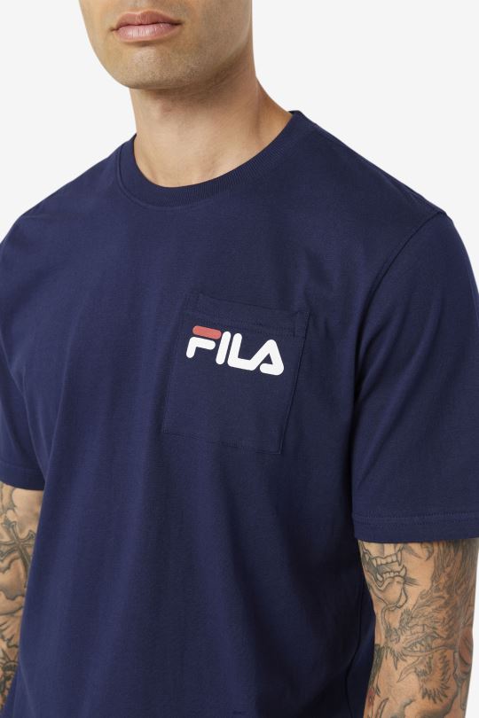 kapesní triko peacoat fila curtis 0668L399 peacoat FILA