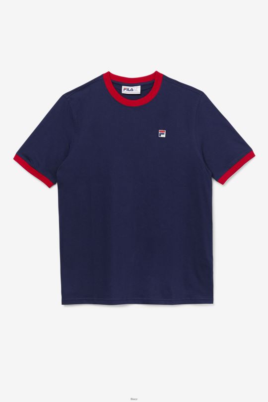 marconi ringer tee peacoat/červená fila 0668L239 peacoat/red FILA