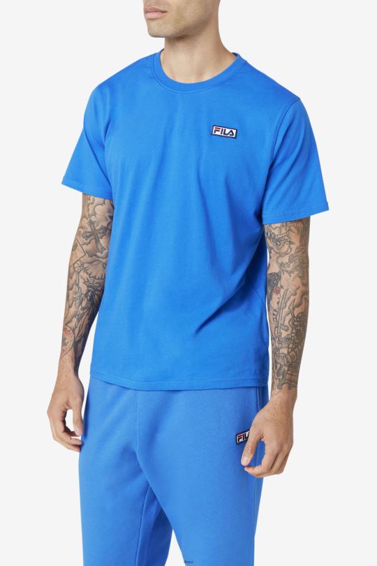 modré tričko fila skylar 0668L381 modrý FILA