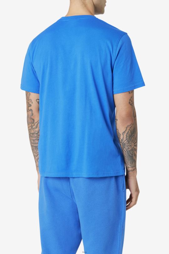 modré tričko fila skylar 0668L381 modrý FILA