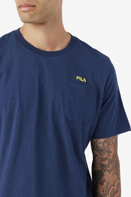 námořnická/žlutá dilki crew fila 0668L384 námořnická/žlutá FILA