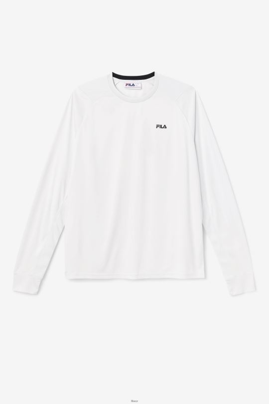 nimbus cloud/black fila jazam long sleeve crew 0668L243 nimbový oblak/černý FILA