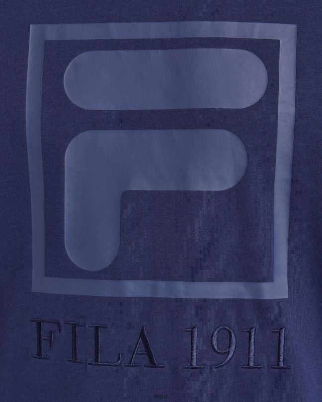 nové námořnické pánské sahand tričko fila 0668L2400 nové námořnictvo FILA