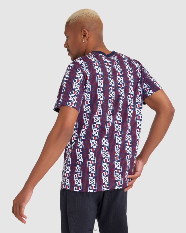 nové námořnické pánské tričko harrison fila 0668L2370 nové námořnictvo FILA