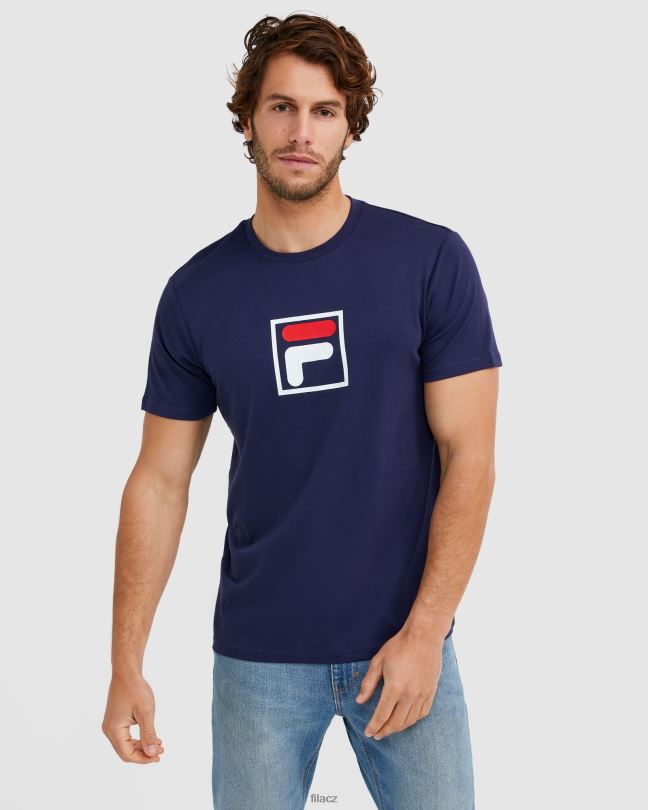 nové námořnické unisex altové tričko fila 0668L2574 nové námořnictvo FILA