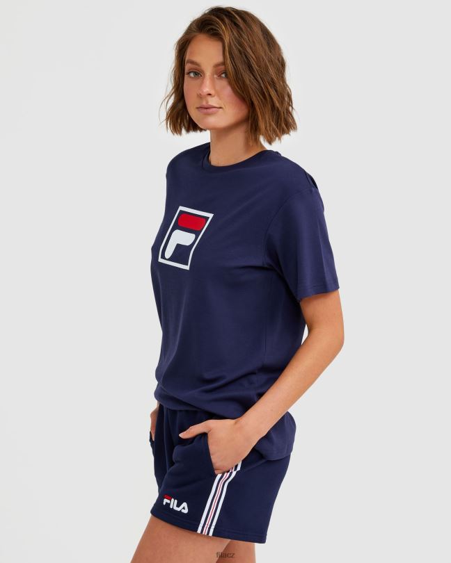 nové námořnické unisex altové tričko fila 0668L2574 nové námořnictvo FILA