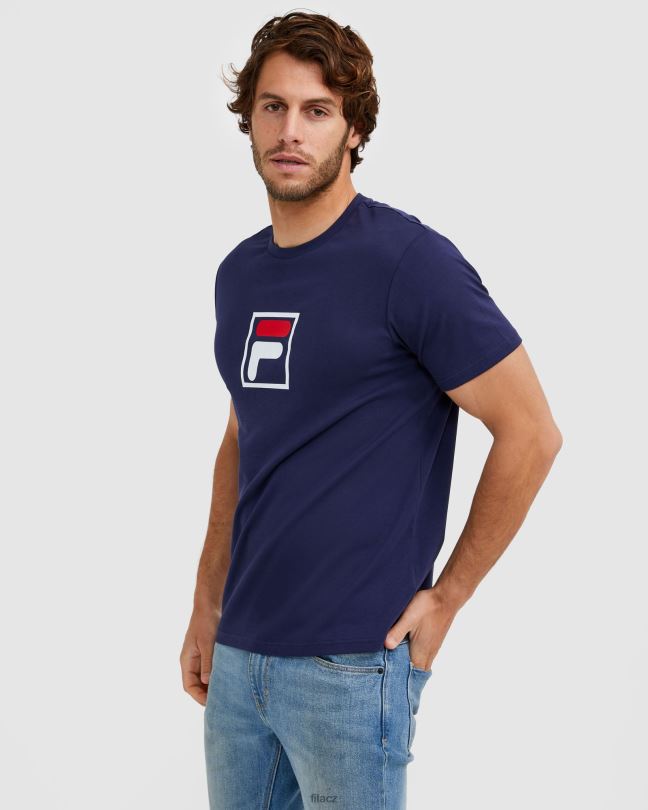 nové námořnické unisex altové tričko fila 0668L2574 nové námořnictvo FILA