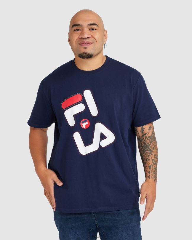 nové pánské tričko navy fila plus kley 0668L2391 nové námořnictvo FILA