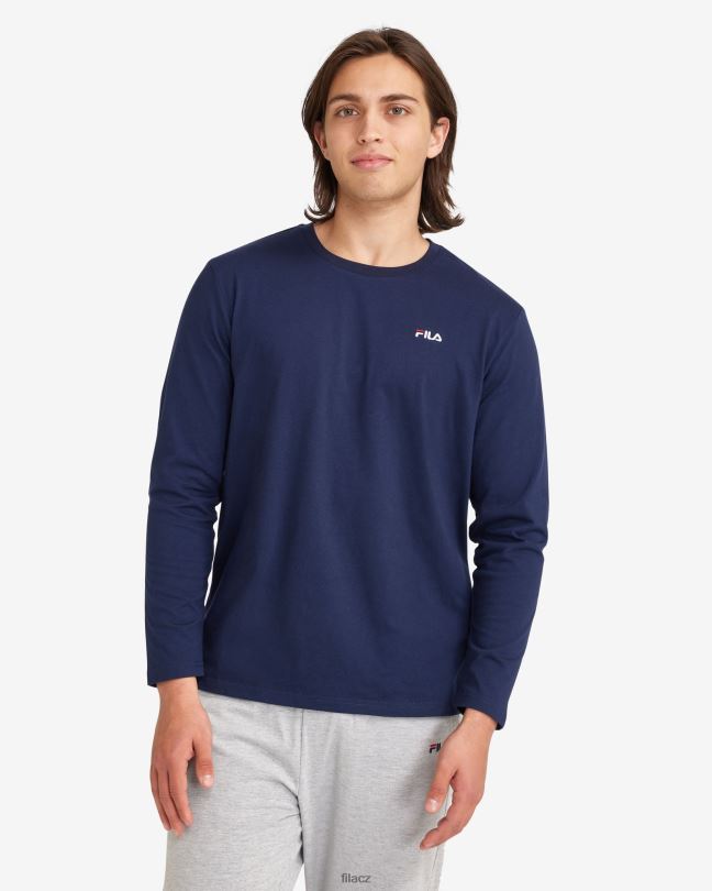 nové tričko navy fila pánské basic l/s 0668L2547 nové námořnictvo FILA