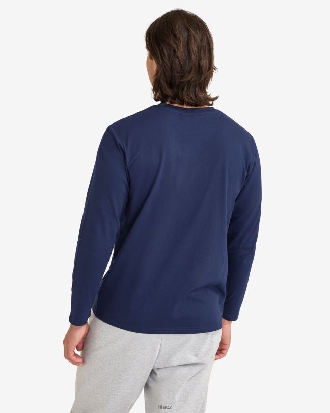 nové tričko navy fila pánské basic l/s 0668L2547 nové námořnictvo FILA