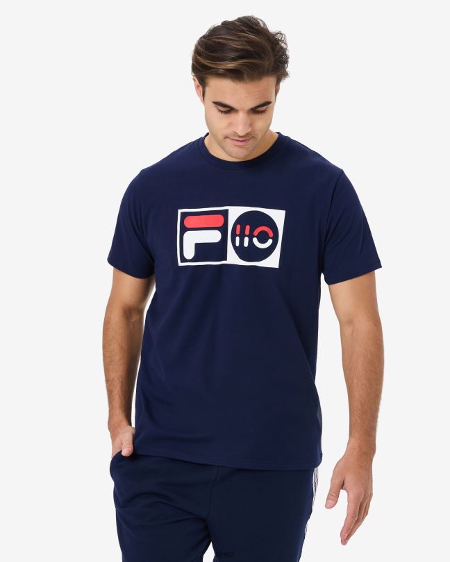 nové unisex triko k výročí námořnictva fila 0668L2583 nové námořnictvo FILA