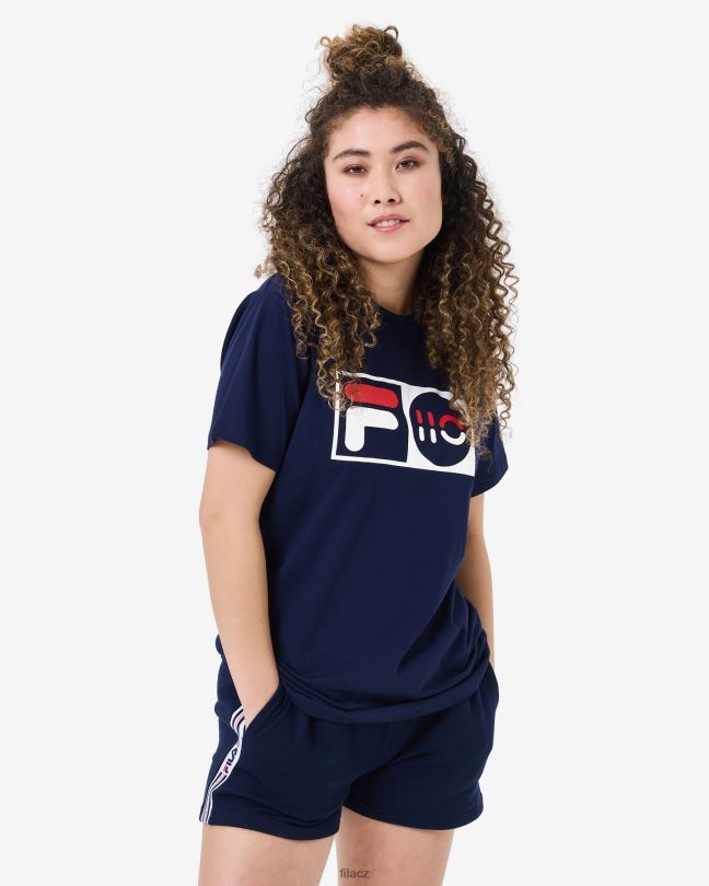 nové unisex triko k výročí námořnictva fila 0668L2583 nové námořnictvo FILA