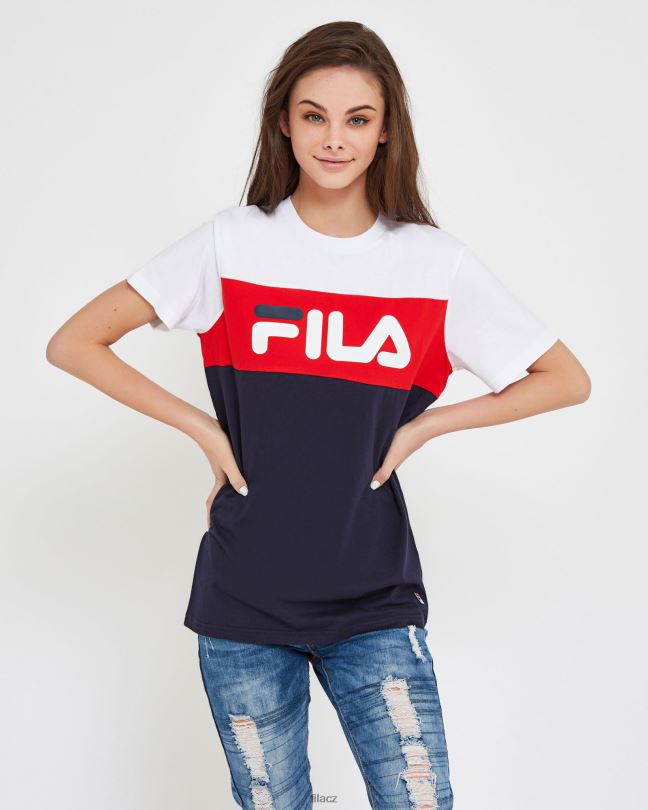 nové unisex triko z námořnické fily genoa 0668L2541 nové námořnictvo FILA