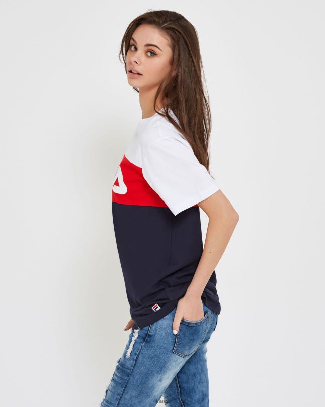 nové unisex triko z námořnické fily genoa 0668L2541 nové námořnictvo FILA
