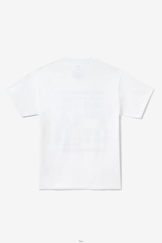 originální fitness tričko fila bílé 0668L350 bílý FILA