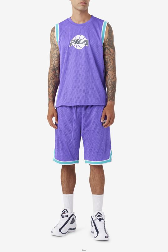 ovi basketbalový dres fialová/keramická/bílá/stínová fila 0668L221 fialová/keramická/bílá/stín FILA