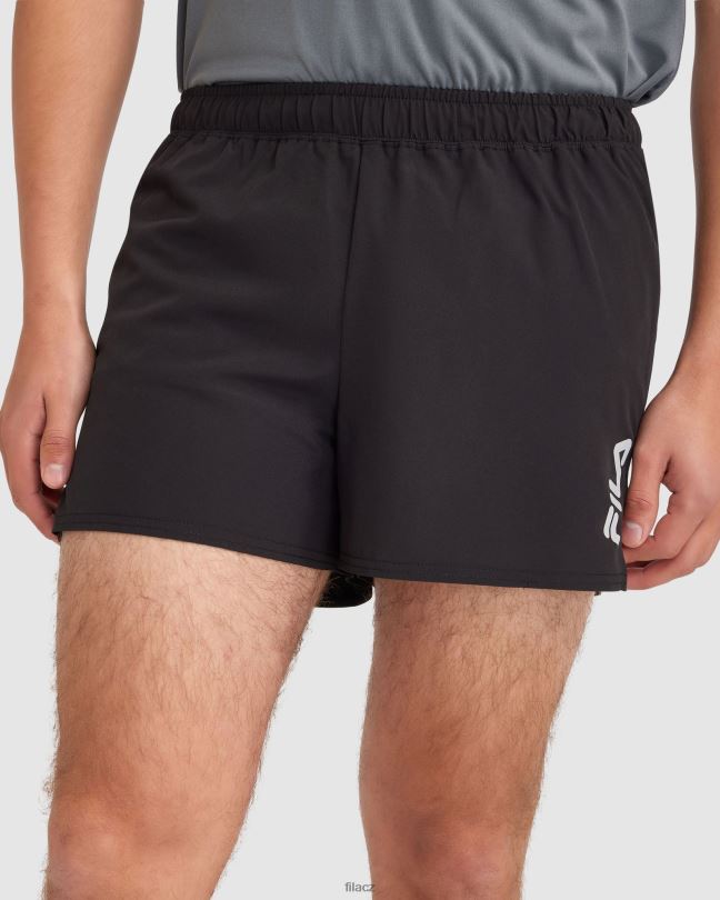 pánské caleb run short fila black 0668L2420 Černá FILA