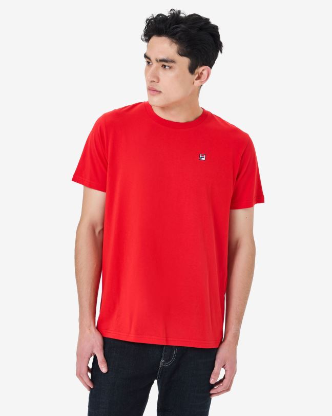 pánský odznak dědictví 2.0 tee red fila 0668L2561 Červené FILA