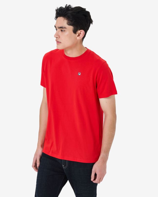 pánský odznak dědictví 2.0 tee red fila 0668L2561 Červené FILA