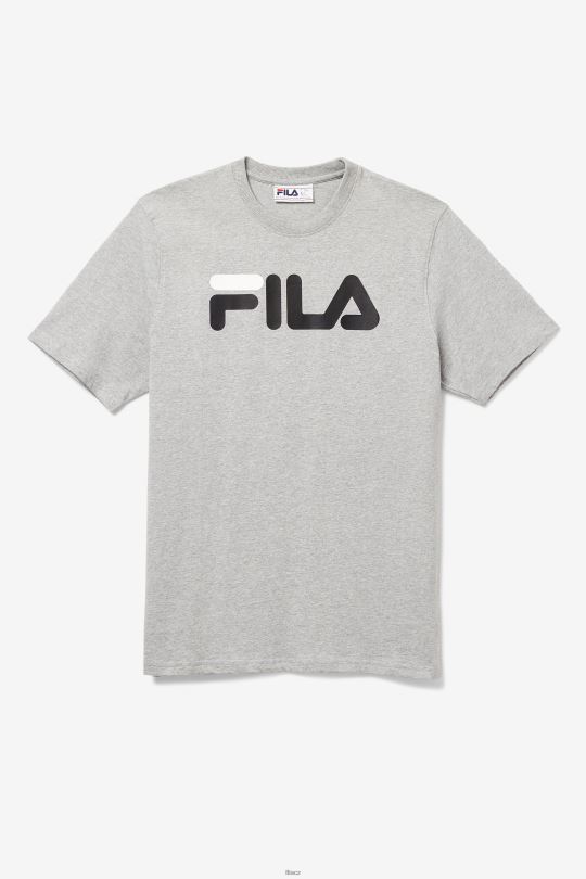 pánské tričko Eagle Heather Grey fila 0668L281 vřesově šedá FILA