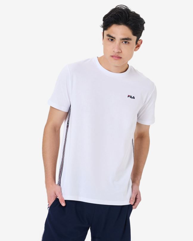 pánské tričko elias tee fila bílé 0668L2582 bílý FILA