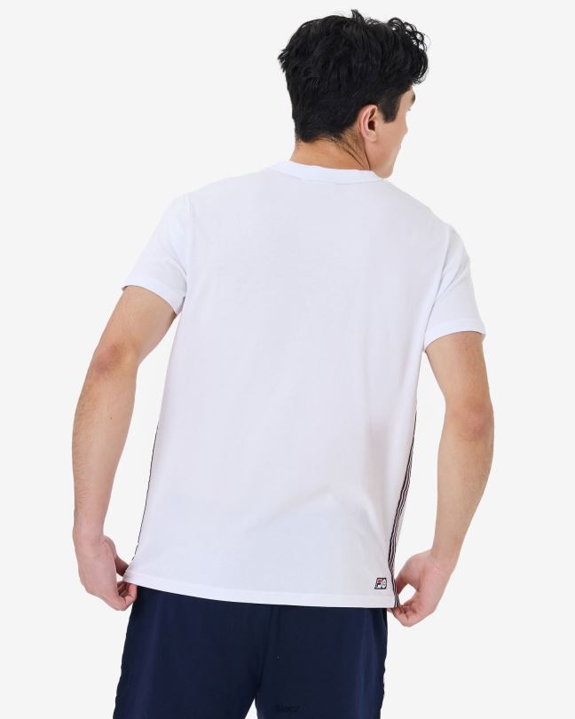 pánské tričko elias tee fila bílé 0668L2582 bílý FILA