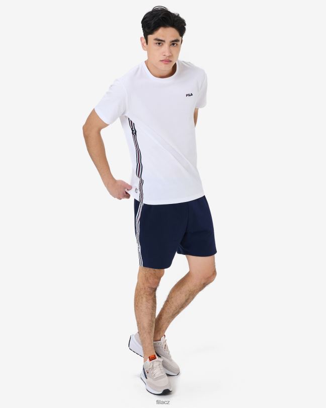pánské tričko elias tee fila bílé 0668L2582 bílý FILA