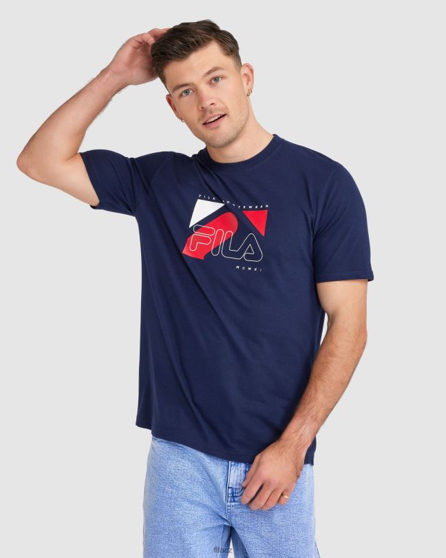 pánské tričko navy fila 0668L2321 námořnictvo FILA