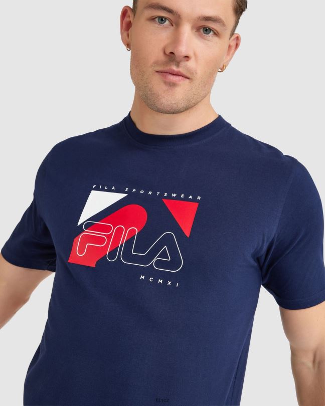 pánské tričko navy fila 0668L2321 námořnictvo FILA