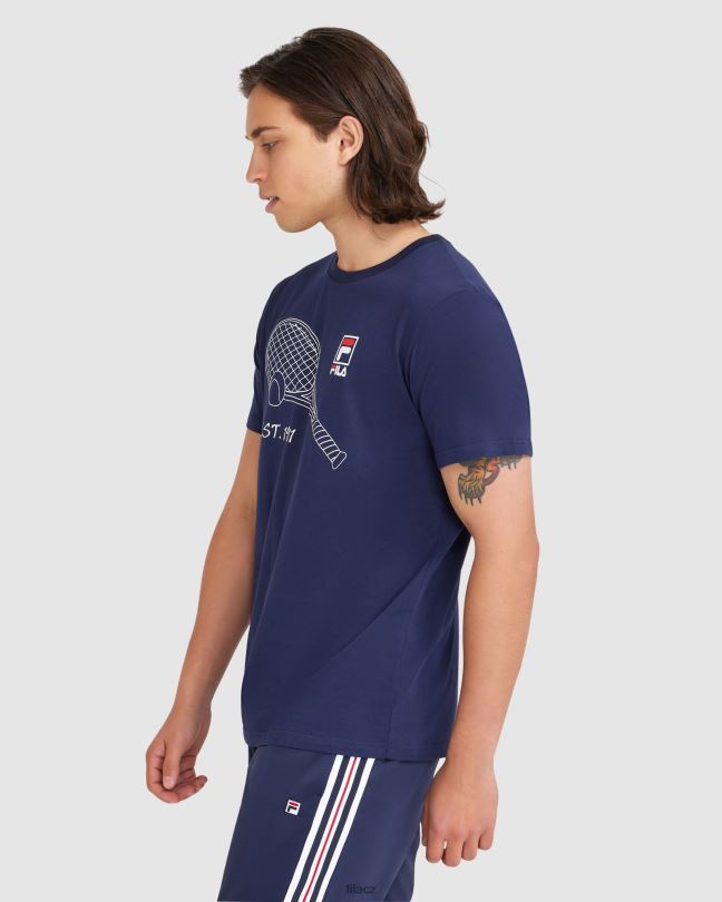pánské tričko wyatt new navy fila 0668L2387 nové námořnictvo FILA