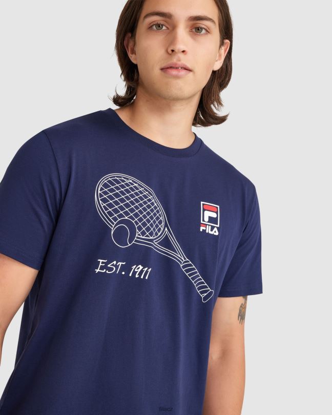 pánské tričko wyatt new navy fila 0668L2387 nové námořnictvo FILA