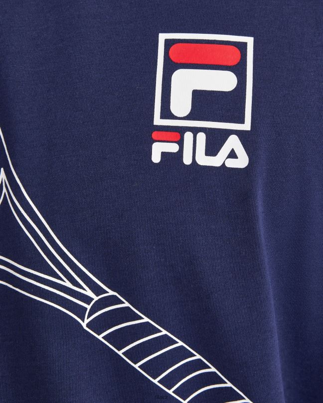 pánské tričko wyatt new navy fila 0668L2387 nové námořnictvo FILA