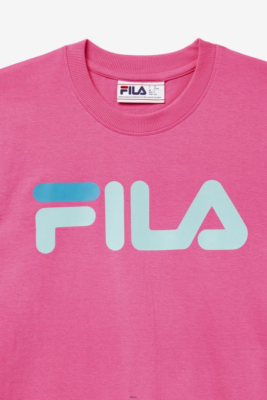 pánské triko fila karmínová růže orel 0668L286 karmínová růže FILA