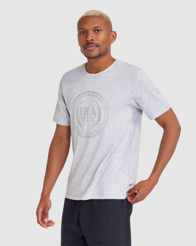 pánské triko ravi fila grey marle 0668L2350 šedá marle FILA