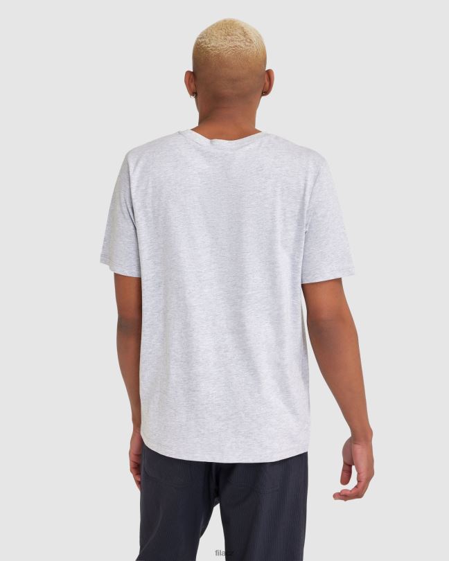 pánské triko ravi fila grey marle 0668L2350 šedá marle FILA
