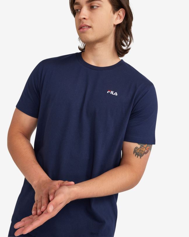 pánské základní tričko fila new navy 0668L2318 nové námořnictvo FILA