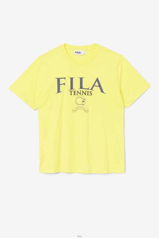 saran tričko fila žlutá/námořnická 0668L344 žlutá/námořnická FILA