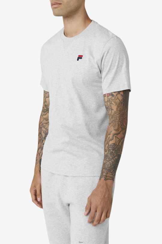 světle šedé derion tee fila 0668L264 světle šedá FILA
