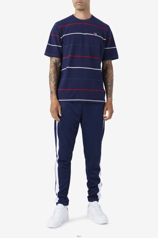 thiago crew fila navy/teal/red 0668L332 námořnická/zelenomodrá/červená FILA