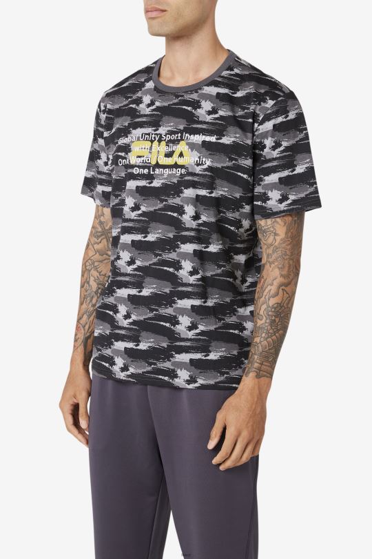 thunderstorm/camo pepacton tee fila 0668L312 bouřka / kamufláž FILA