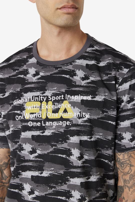 thunderstorm/camo pepacton tee fila 0668L312 bouřka / kamufláž FILA