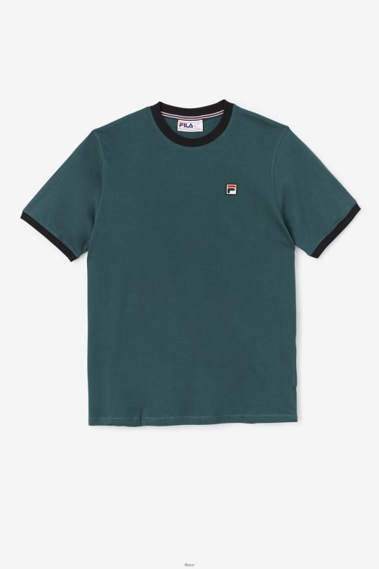 tričko fila june bug/black marconi ringer tee 0668L238 červnová chyba/černá FILA