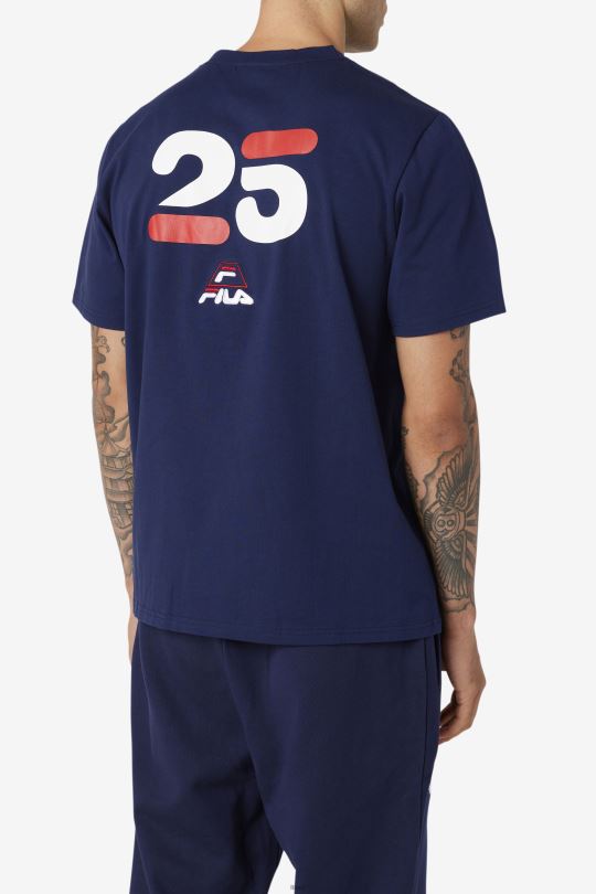 tričko fila navy grant hill cormac 0668L226 námořnictvo FILA